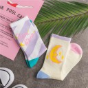 Ladies' Socks with Moon 5