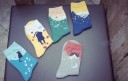 Ladies' Socks with Night Motif - 5 Pairs 2