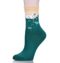 Ladies' Socks with Night Motif - 5 Pairs 4