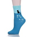 Ladies' Socks with Night Motif - 5 Pairs 5