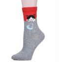 Ladies' Socks with Night Motif - 5 Pairs 6