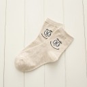 Ladies' Socks with Smiley Face 1