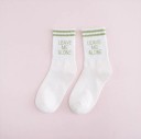 Ladies' Socks with Text 4