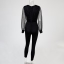 Ladies' Sparkly Jumpsuit A2922 4