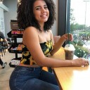 Ladies' Strapless Top with Sunflowers 4