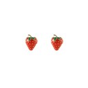 Ladies' Strawberry Earrings G1340 1