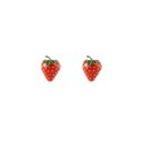 Ladies' Strawberry Earrings J193 1