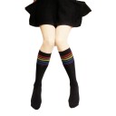 Ladies' Striped Knee Socks 6