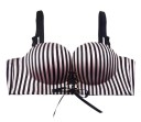 Ladies' Striped Lace-Up Bra 7