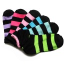 Ladies' Striped Socks - 5 Pairs 4