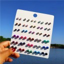 Ladies' Stud Earrings 30 Pairs j446 1