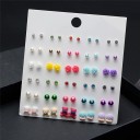 Ladies' Stud Earrings 30 Pairs j446 2
