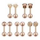 Ladies Stud Earrings 5 Pairs A3151 2