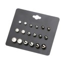 Ladies' Stud Earrings 9 Pairs G1318 4