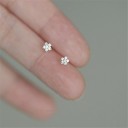 Ladies' Stud Earrings Flower H692 3