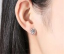 Ladies' Stud Earrings Flower 2