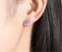 Ladies' Stud Earrings Flower 4