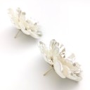 Ladies' Stud Earrings Flowers G1275 2