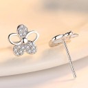 Ladies' Stud Earrings Flowers G823 4