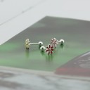 Ladies' Stud Earrings Flowers G964 10