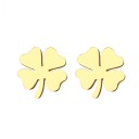 Ladies' Stud Earrings Four-Leaf Clover 2