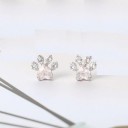 Ladies' Stud Earrings Paw 2