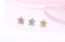 Ladies' Stud Earrings Snowflake 5