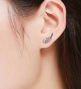 Ladies' Stud Earrings Wings 4