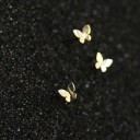 Ladies' Stud Earrings with Butterfly 1