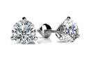 Ladies' Stud Earrings with Gemstone R34 2