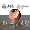 Ladies' Stud Earrings with Gemstone R34 5
