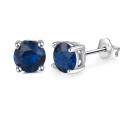 Ladies' Stud Earrings with Gemstone R88 4
