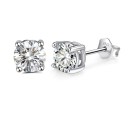 Ladies' Stud Earrings with Gemstone R88 1