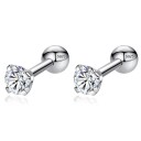 Ladies' Stud Earrings with Gemstone 3