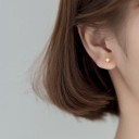 Ladies' Stud Earrings with Pearl G514 7