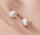 Ladies' Stud Earrings with Pearl G915 7