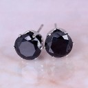 Ladies' Stud Earrings with Zircon G480 5