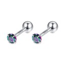 Ladies' Stud Earrings with Zircon H870 4