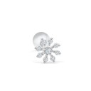 Ladies' Stud Earrings with Zircons 20