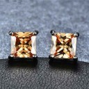 Ladies' Stud Earrings with Zircons G121 9