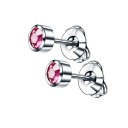 Ladies' Stud Earrings with Zircons H849 12