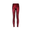 Ladies' Stylish Leggings - Red J3333 1