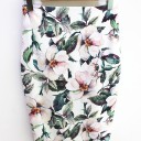 Ladies' Stylish Skirt with Flowers J501 22