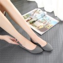 Ladies' Suede Ballet Flats J2397 7