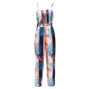 Ladies' Summer Jumpsuit with Print A2068 1