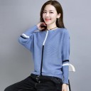 Ladies' Sweater with Batwing Sleeves G414 4