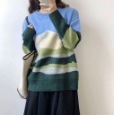 Ladies' Sweater with Landscape Pattern 1