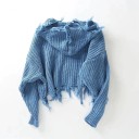 Ladies' Sweater with Rips 6