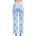 Ladies' Sweatpants with Skulls 5