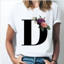 Ladies' T-Shirt with Letter 21